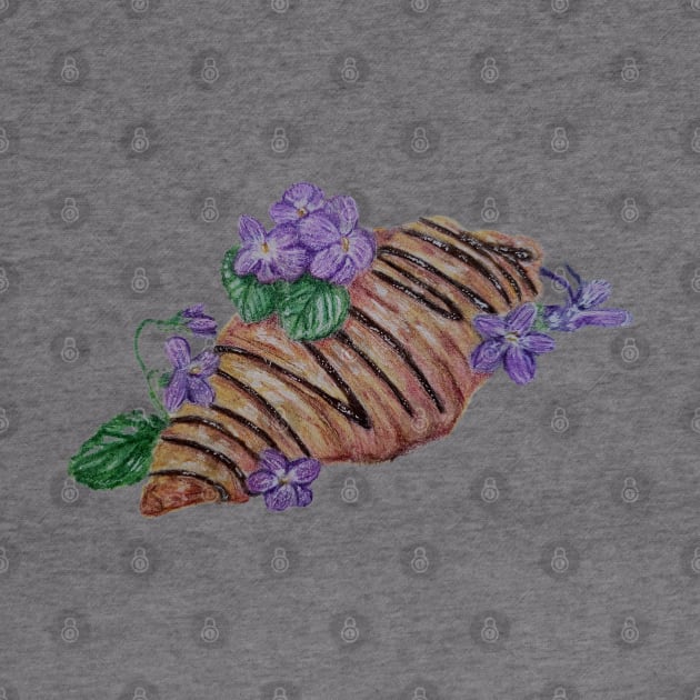 Violet Croissant by Animal Surrealism